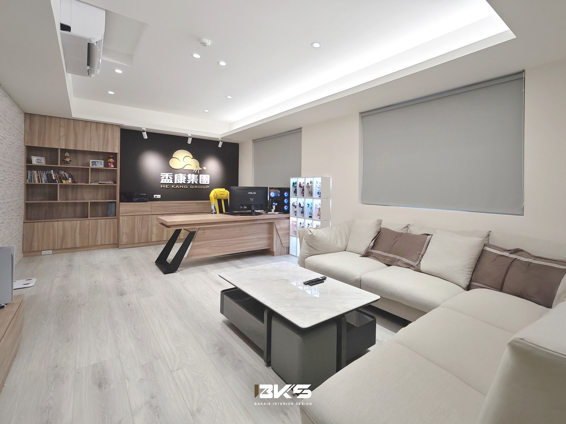 新北芦洲办公室商业空间设计丨BKS贝凯斯室内艺术设计工作室-16