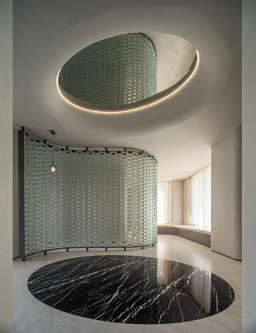 9SDG李东灿 · 广州480㎡当代豪宅,洞穴式居所,《空间协奏曲》丨中国广州-63