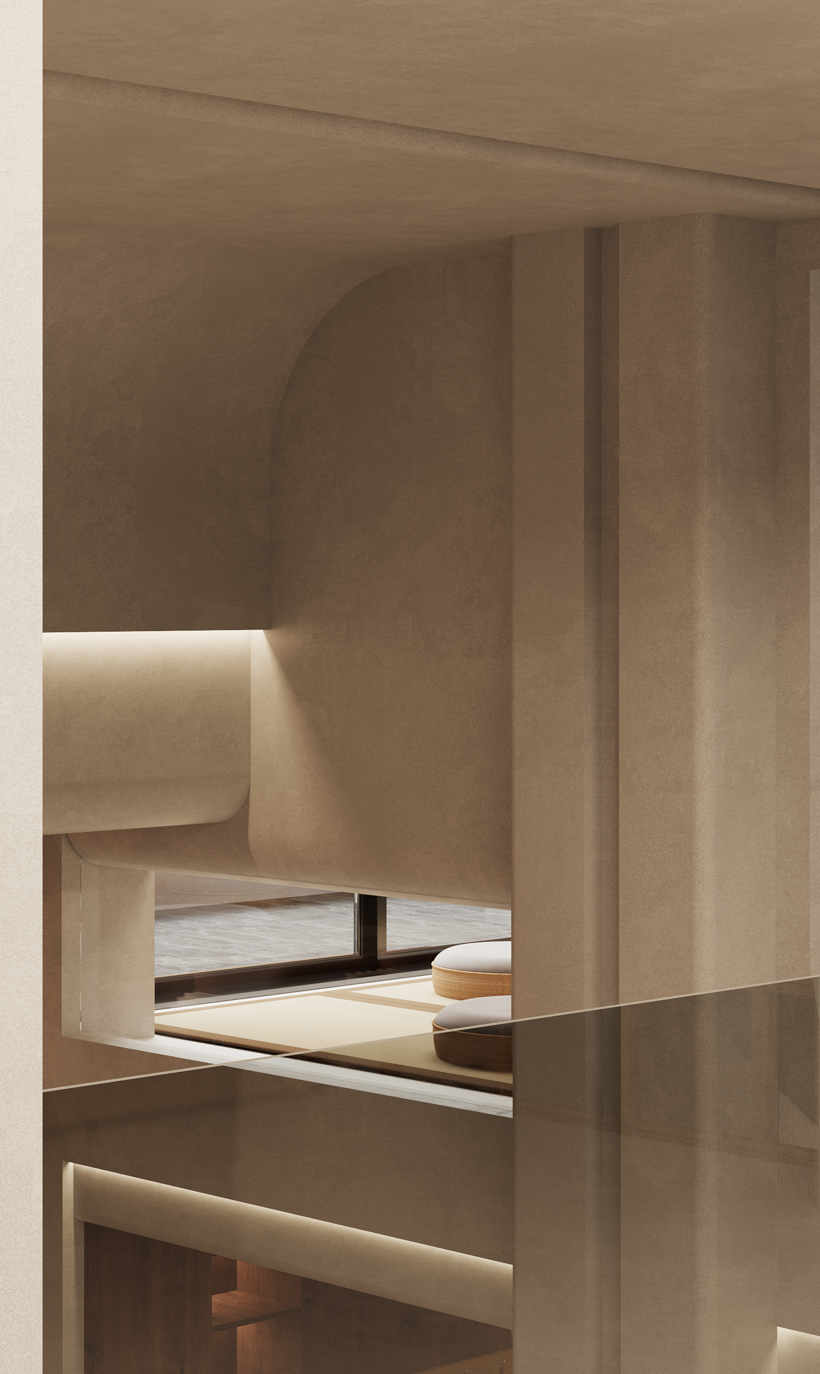 诧寂奶油风 现代别墅 -11