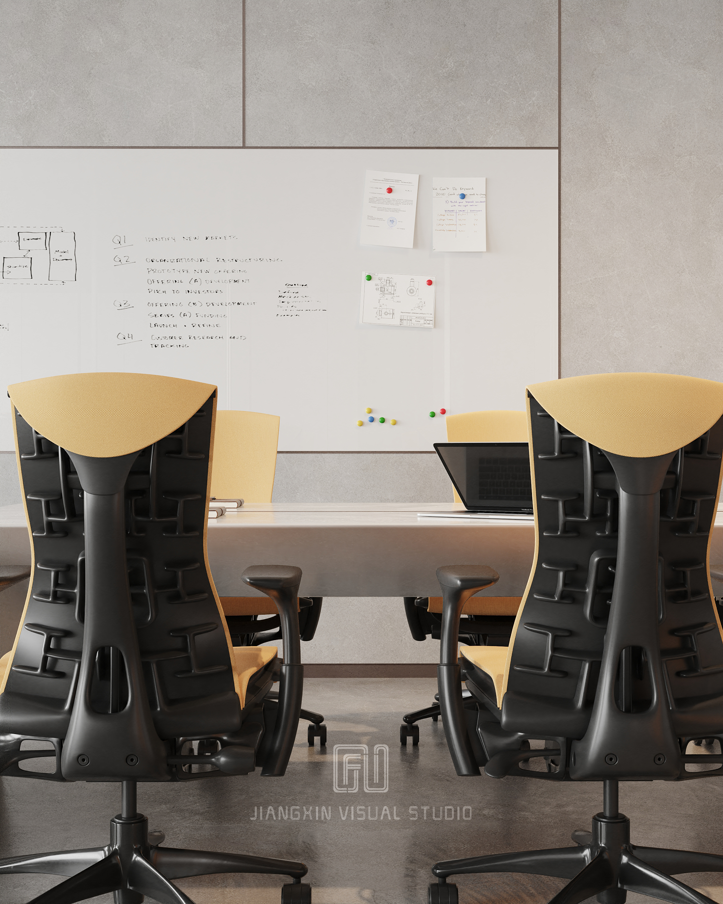 办公空间表现-26