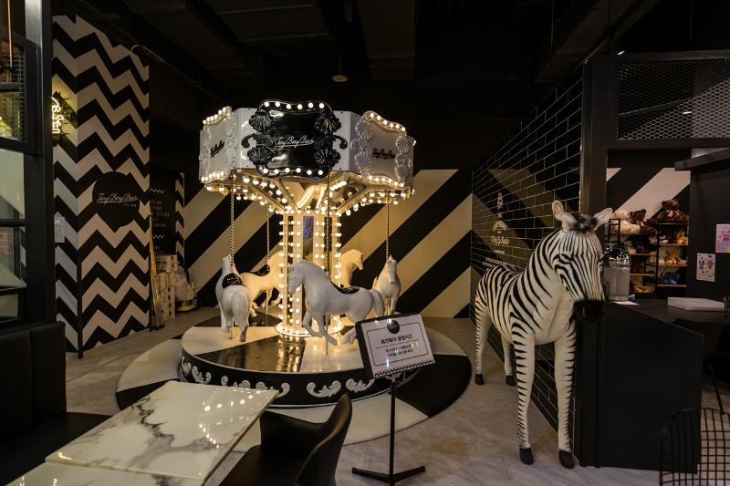 现代简约风 100 平儿童咖啡厅设计-14