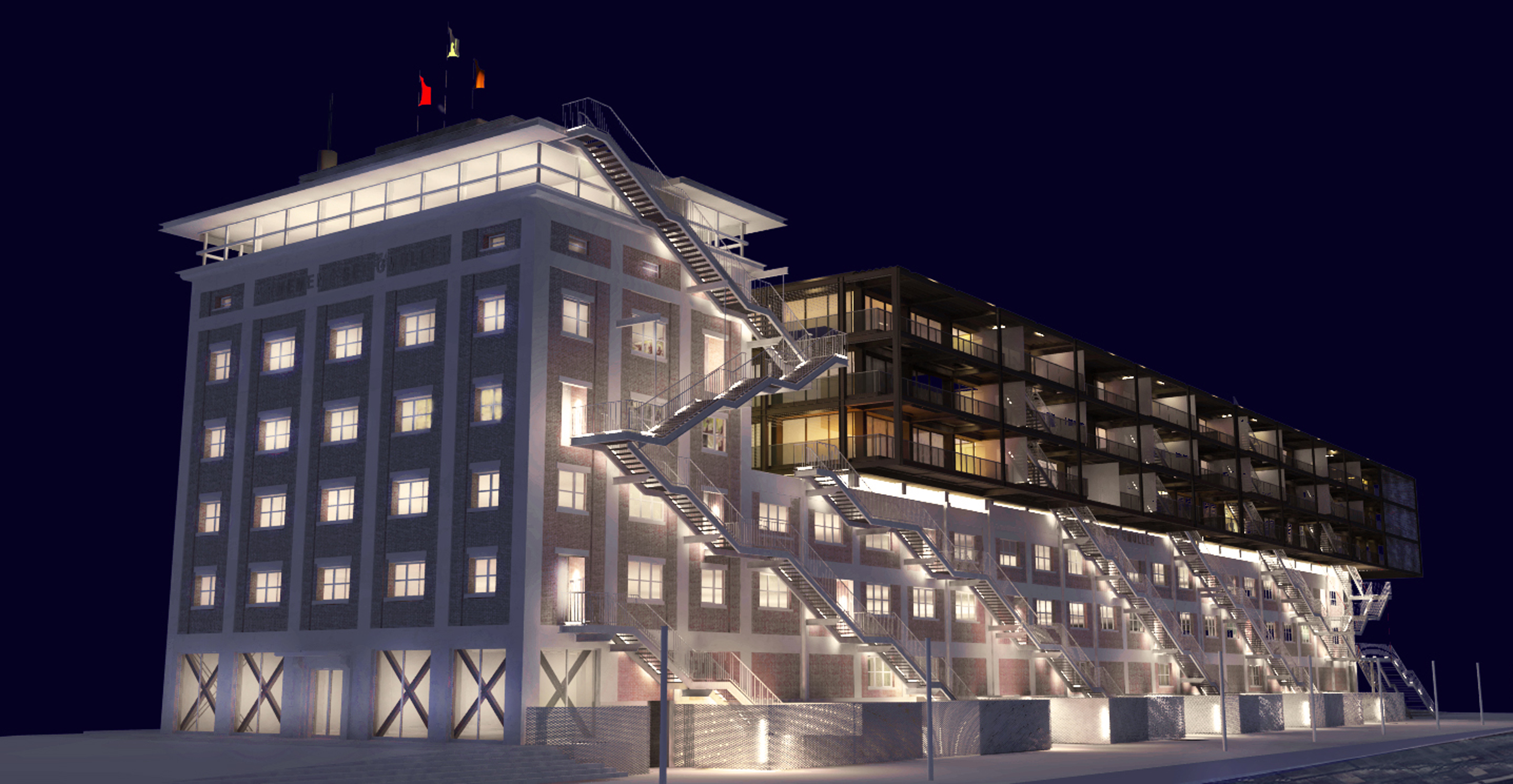 翻新旧厂房的现代奇迹 | Docks Malraux 项目-76