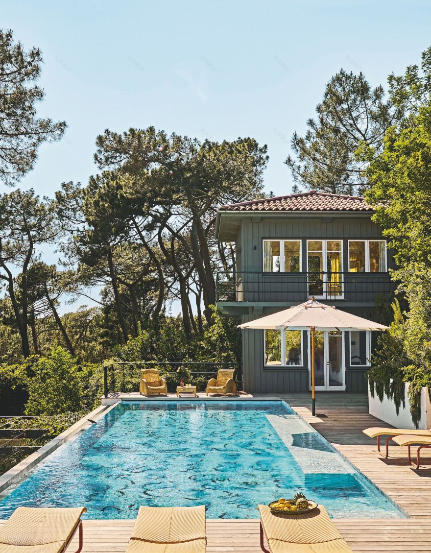 法国海滨带泳池别墅改造项目丨Daniel Suduca,Thierry Mérillou-16