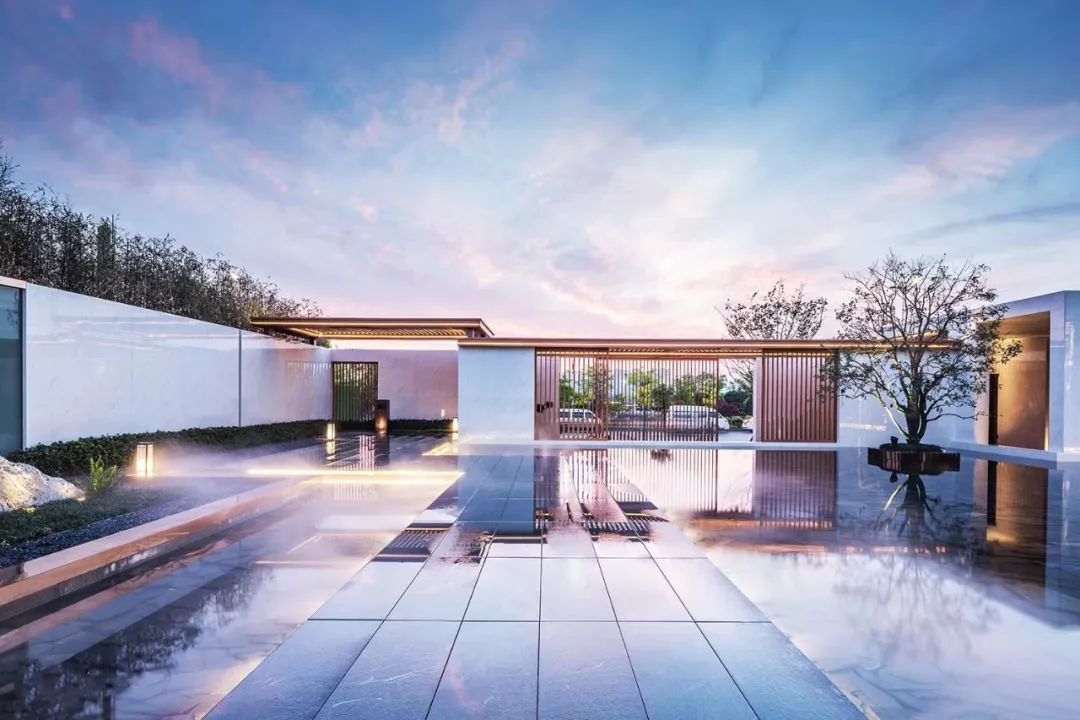 《城南胜地,人世蓬岛》 | 新东方主义写意,三进院落景观设计-44