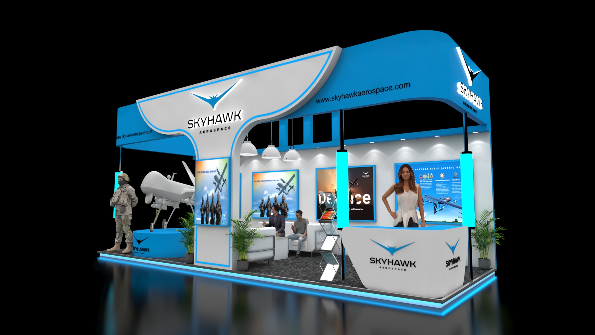 SKYHAWK AEROSPACE Drone Show,-1