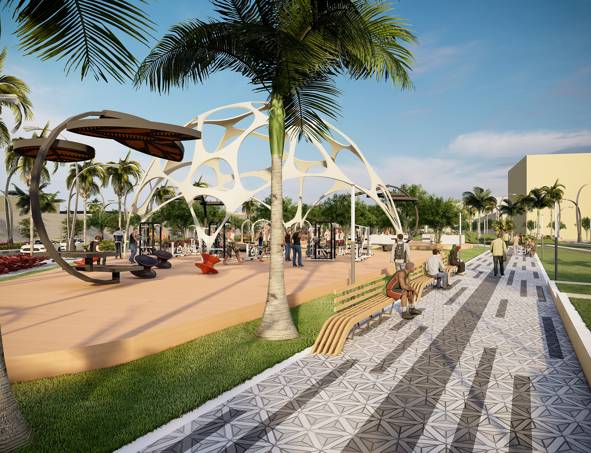 塞得港海德公园丨埃及丨ABDULRHMAN ASHRAF-38