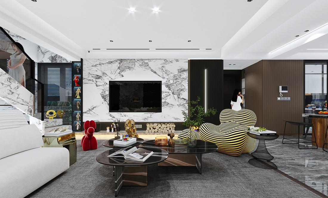 
BJSK设计 | 简练纯粹的空间概念 -10