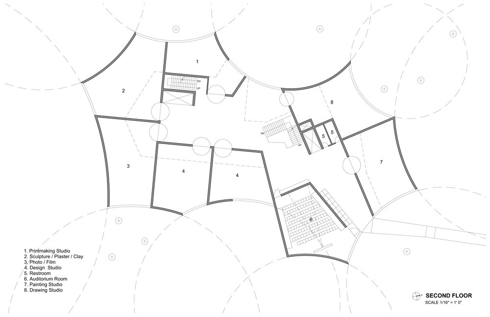 因树塑形的视觉艺术馆——斯蒂文·霍尔-7