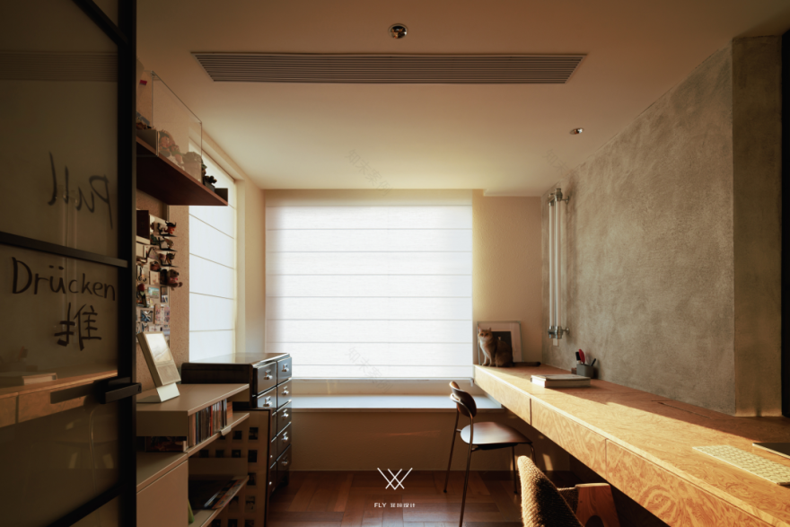 【菲拉设计】精装房改造 · 治愈系美学 · 阳光下的包豪斯丨中国杭州丨菲拉设计(FLY DESIGN)-55