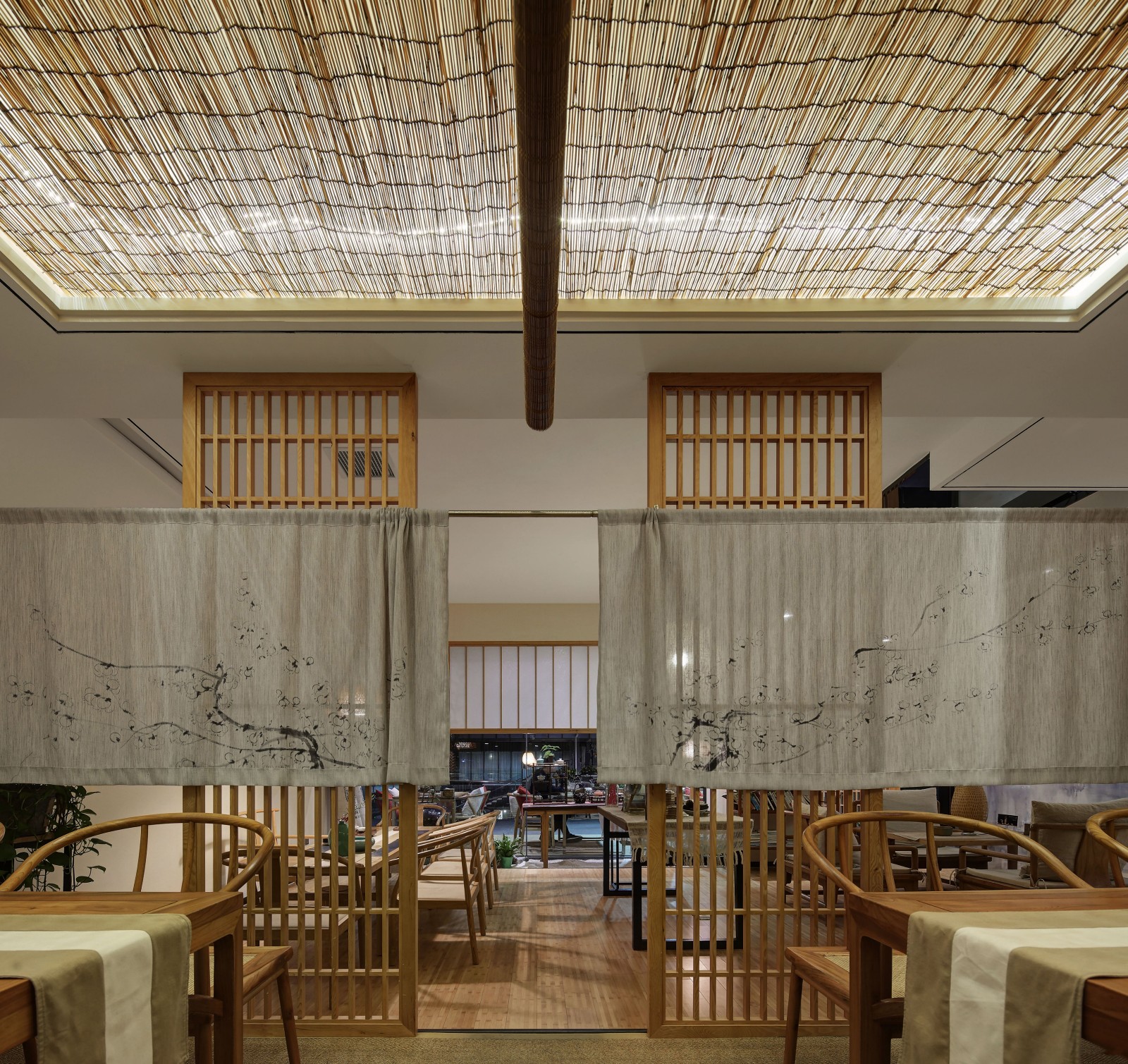 赏茶茶室 | 静雅新中式,品茗交友共赏境-18