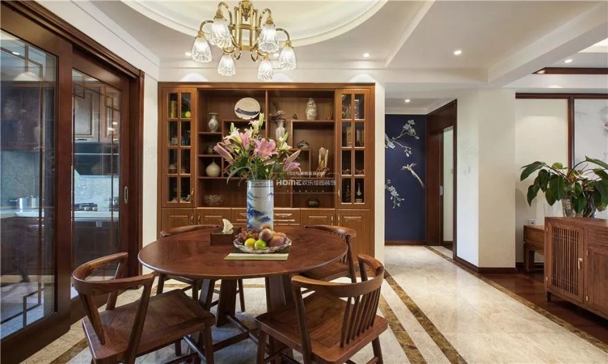 昆明华夏御棠中式风家居设计,悠然自得的生活空间-26