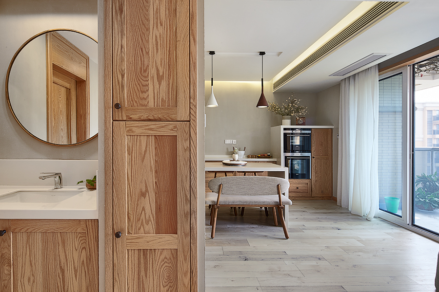 杭州 80 平米北欧原木风小屋 | 舒适与精致的完美结合-12