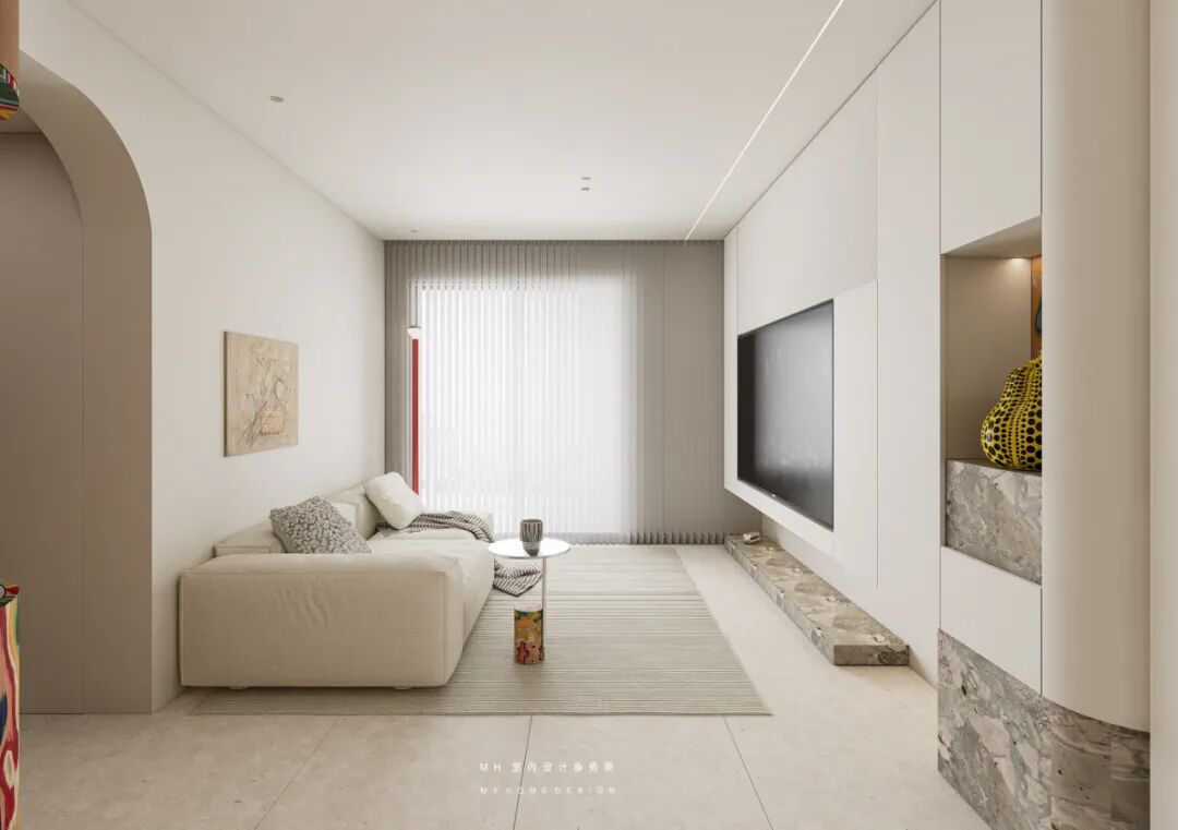 【首发】MH设计新作：渲染·多彩空间▏极致表达内心生活渴望-23