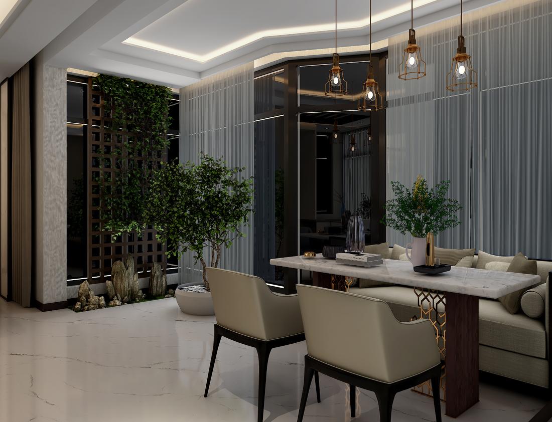 现代轻奢家居设计,温馨舒适与功能性完美融合-7