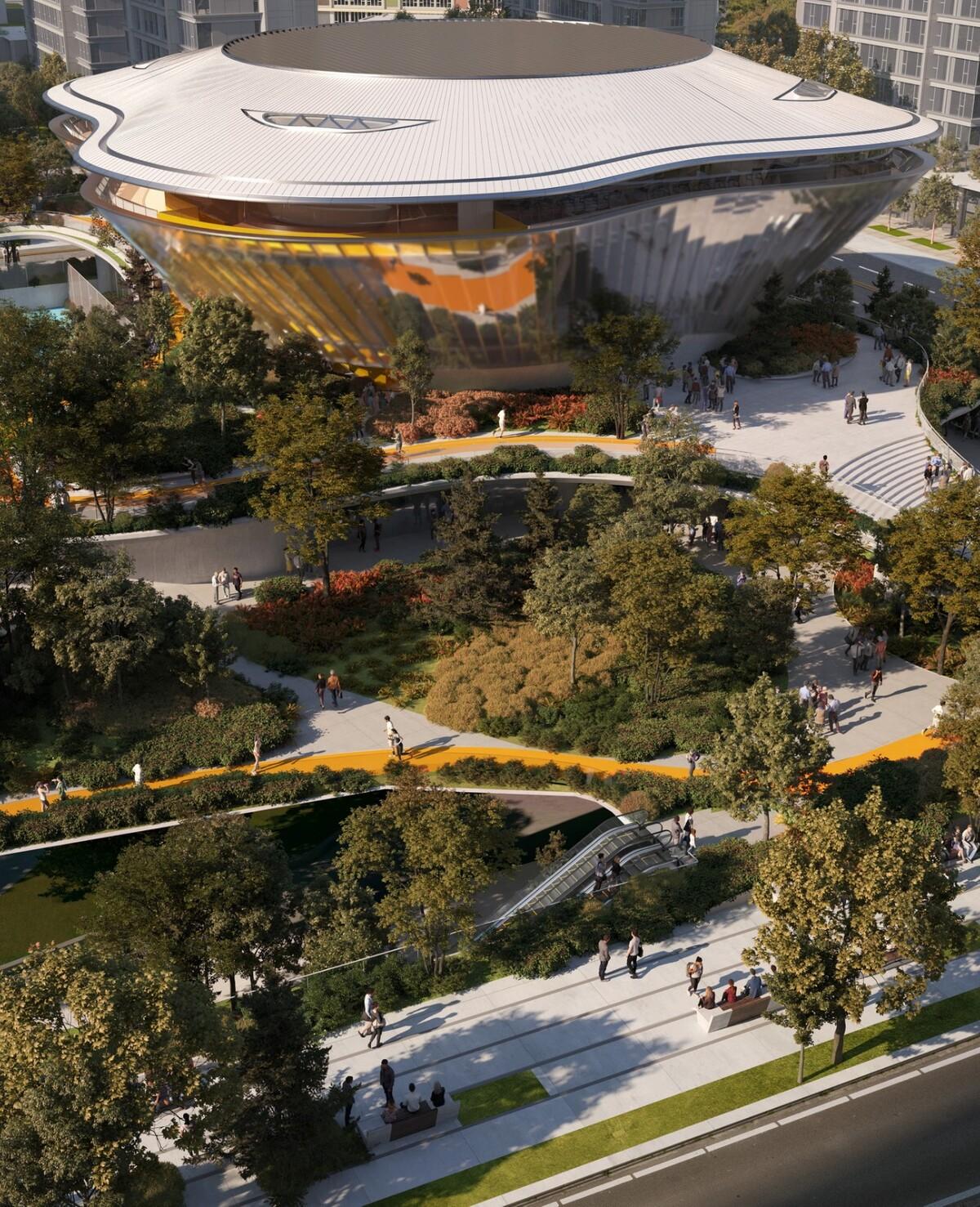 云朵体育中心丨中国石家庄丨MAD建筑事务所,香港意汇商业设计有限公司-27