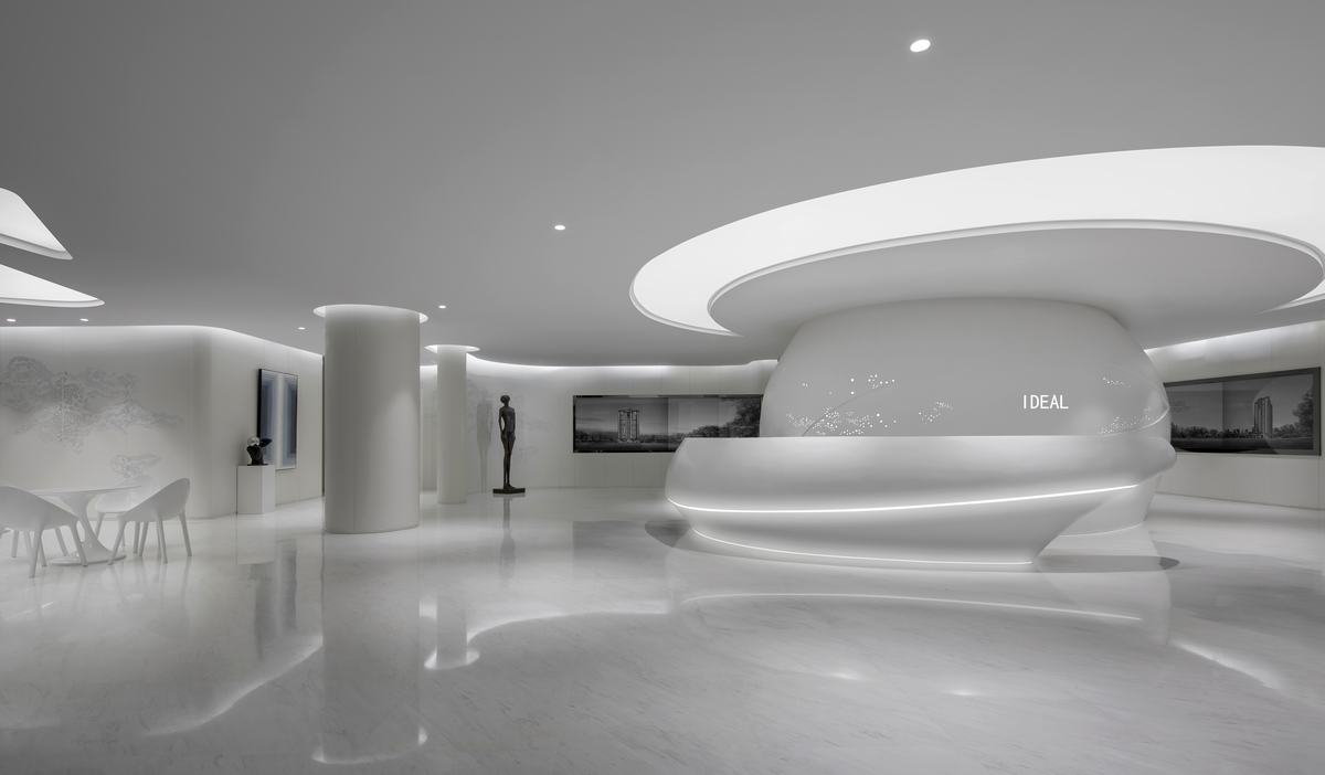 极简、艺术、智能未来的空间 | HY和易国际空间设计-1