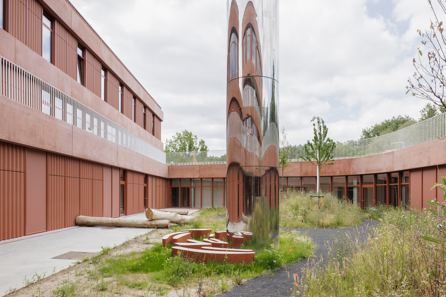 Theodoor 儿童校园丨比利时丨cuypers & Q architecten-10