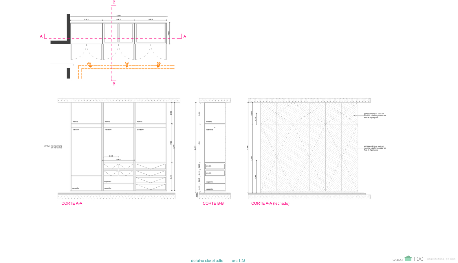 带隔断的公寓丨巴西圣保罗丨Casa100 Arquitetura-54