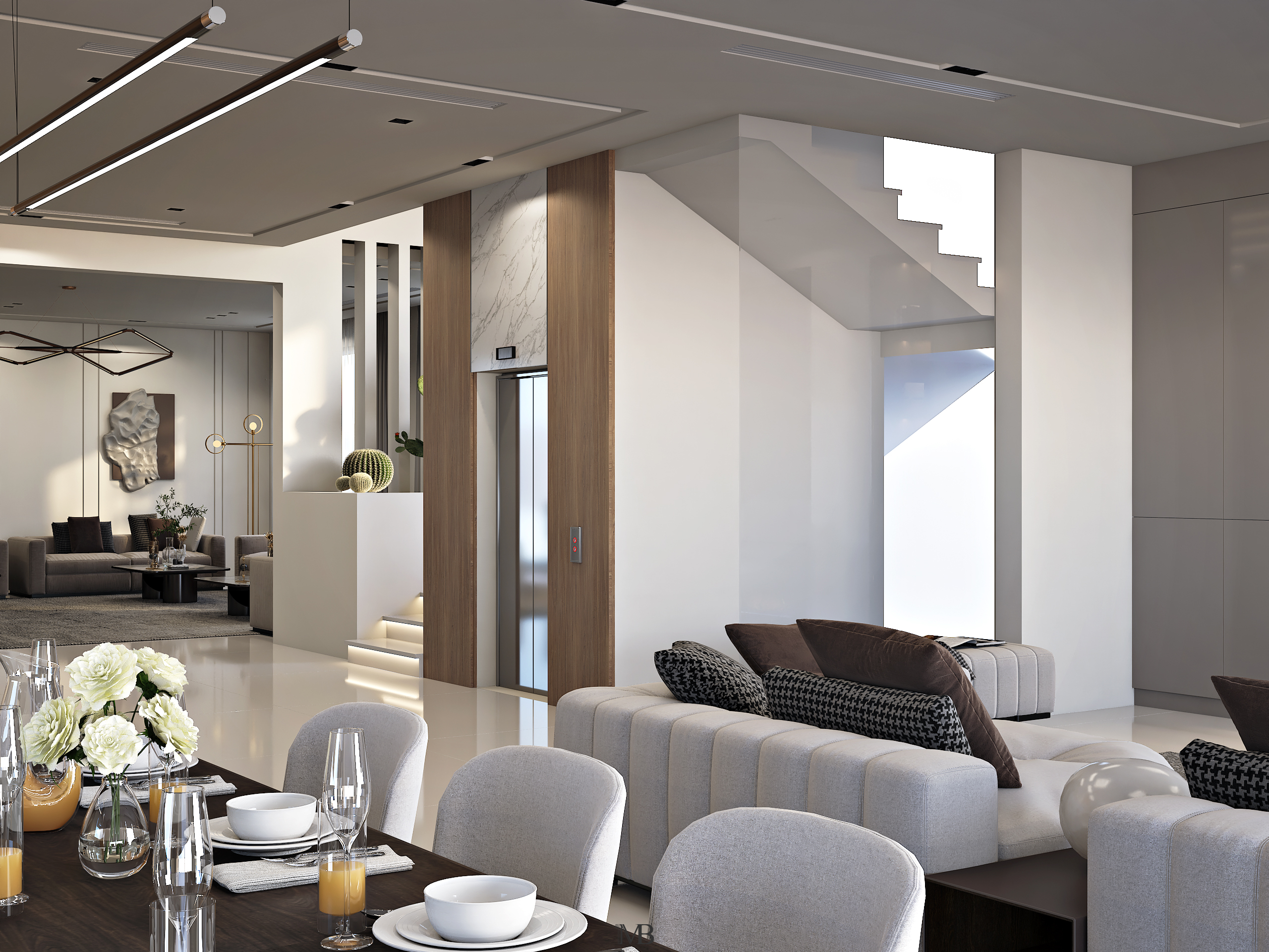 DABOUQ  VILLA 住宅丨约旦安曼-10