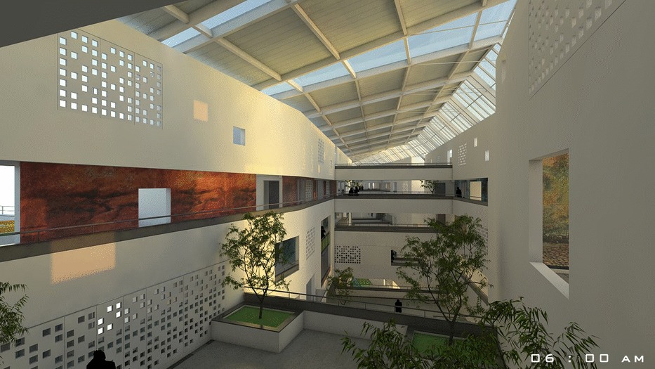 德万哈里的公园边养老院·综合社区生活的活力空间-71