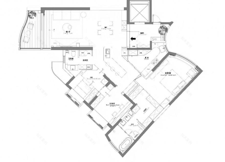 FF DESIGN · 苏州河畔180㎡复古景观私宅丨中国苏州-63