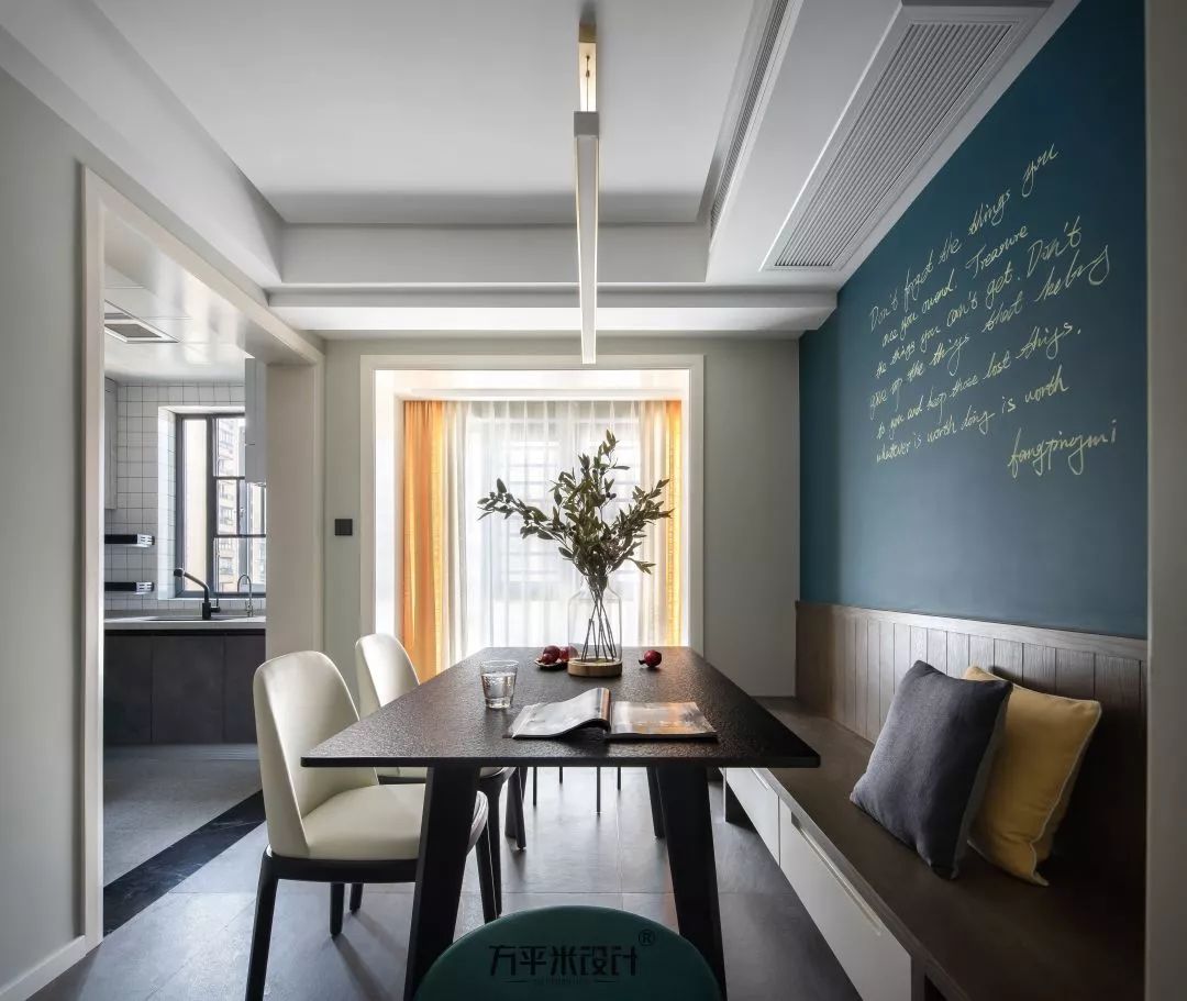 现代轻奢温馨家 | 方平米设计新作，小菠萝三口之家-43