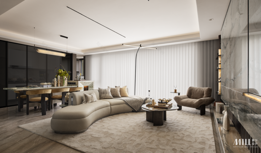 蜜尔设计 | 成都万科·锦上扬华115m²&125m²&143m²样板间-39