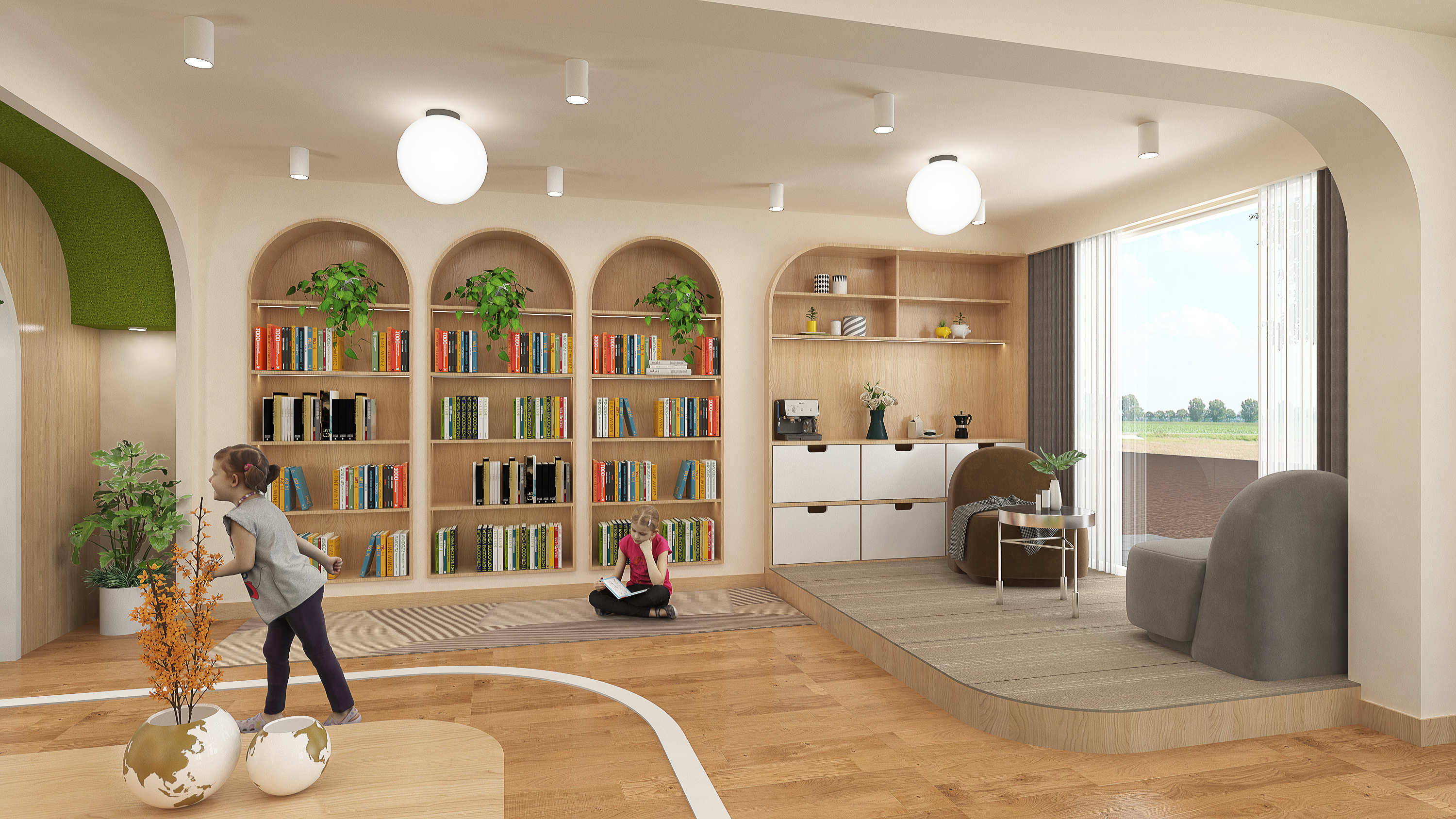 【湖北某幼儿园接待厅】-4