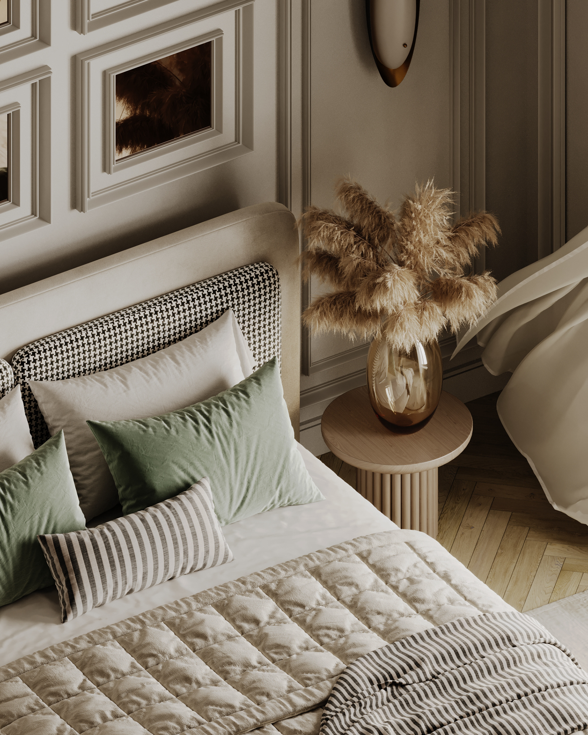 新古典主义主卧丨埃及开罗丨M Abousamra Designs (Draft)-0