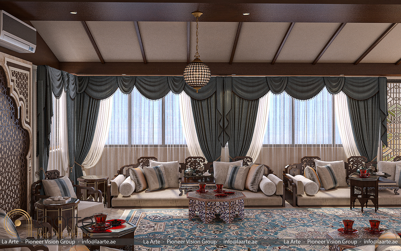 Anastasiya Gushchina丨酒店丨Arabic Islamic Tent UAE-9