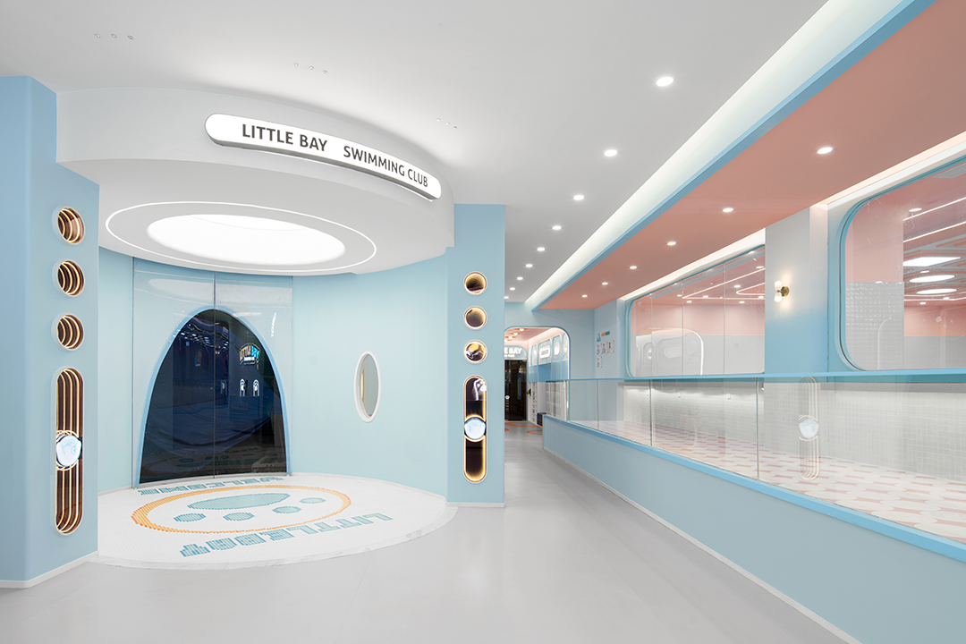 小北亲子游泳俱乐部丨中国上海丨杭州二向箔空间设计-15