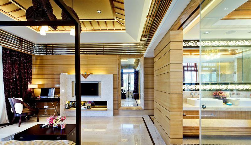 三亚清水湾别墅 | 东南亚风情融入现代设计-11