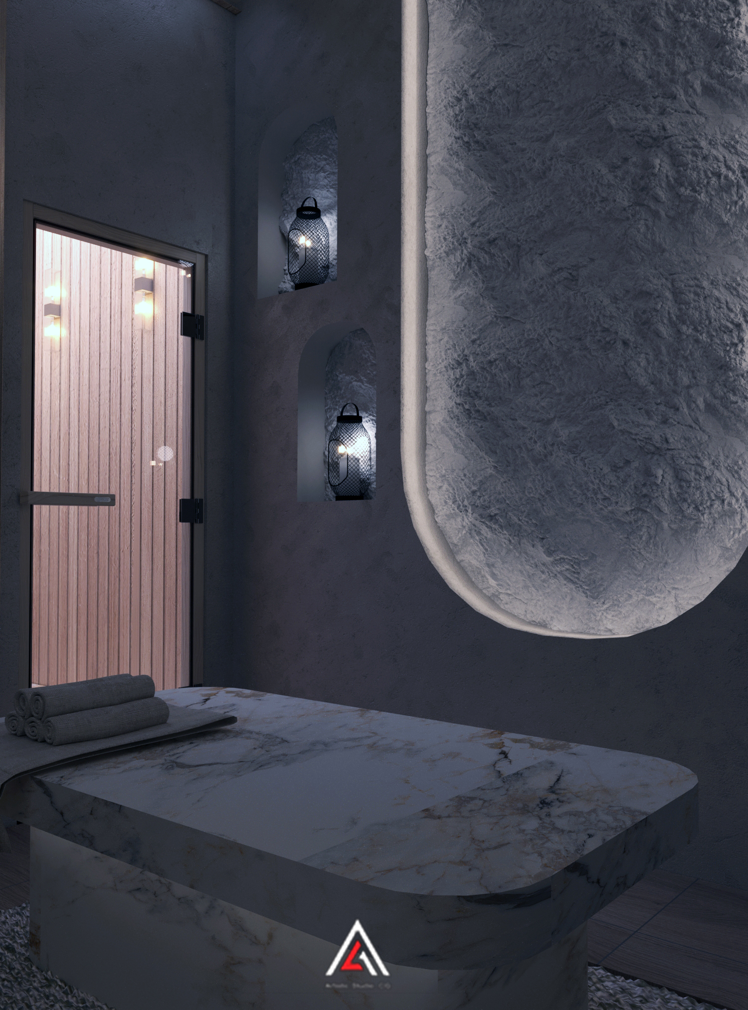 利雅得男士水疗中心丨沙特阿拉伯利雅得丨ARTISTIC STUDIO CG-42