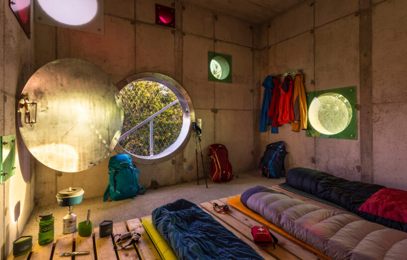 匈牙利旧废弃观测站改避难所丨Nart Architects-12