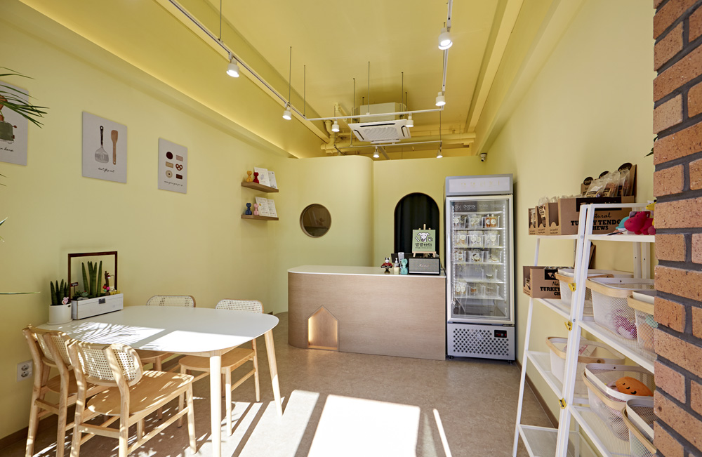 韩国清新手工零食店，9 坪精致设计-3