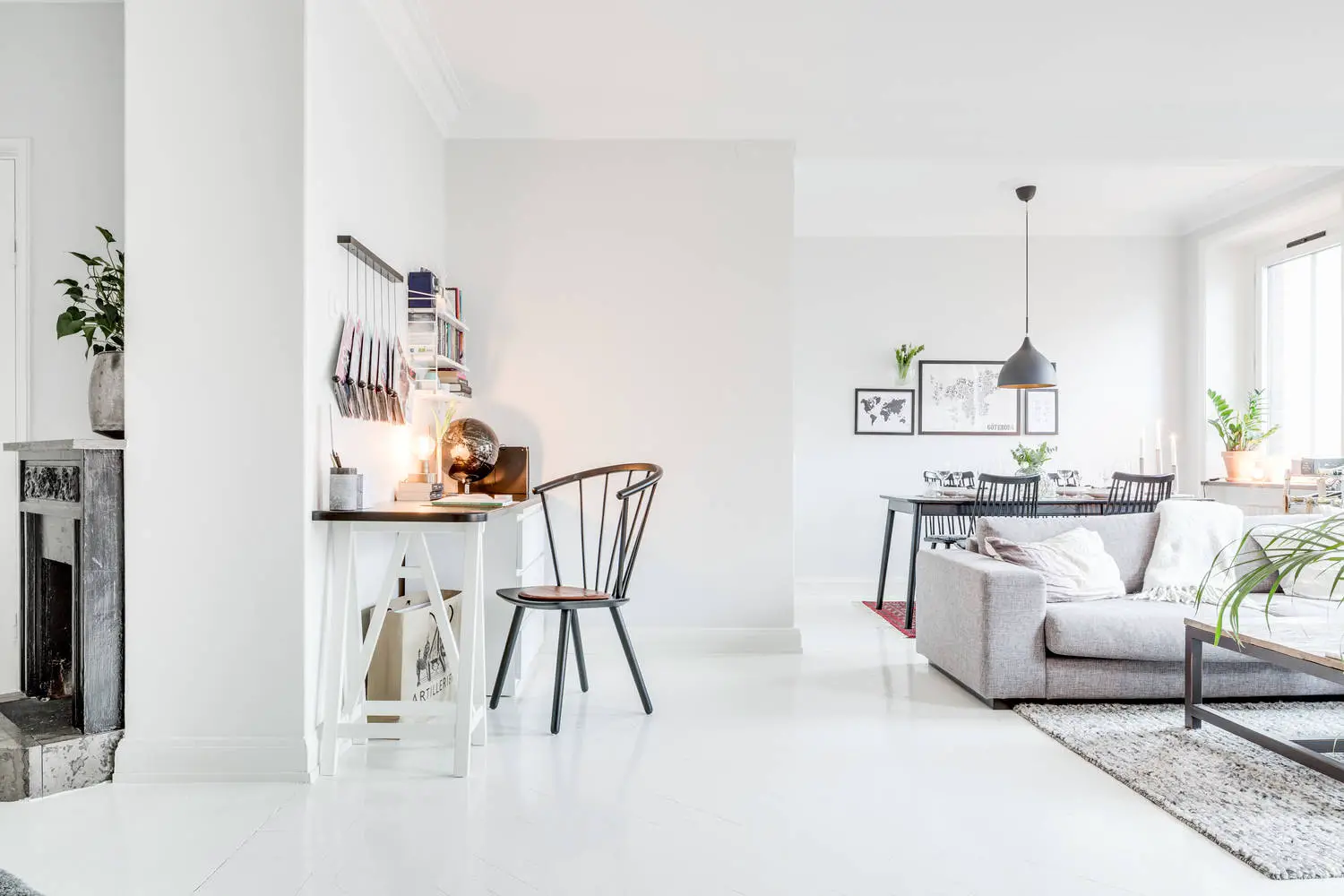 极简北欧风，54 平米宁静休憩空间-3