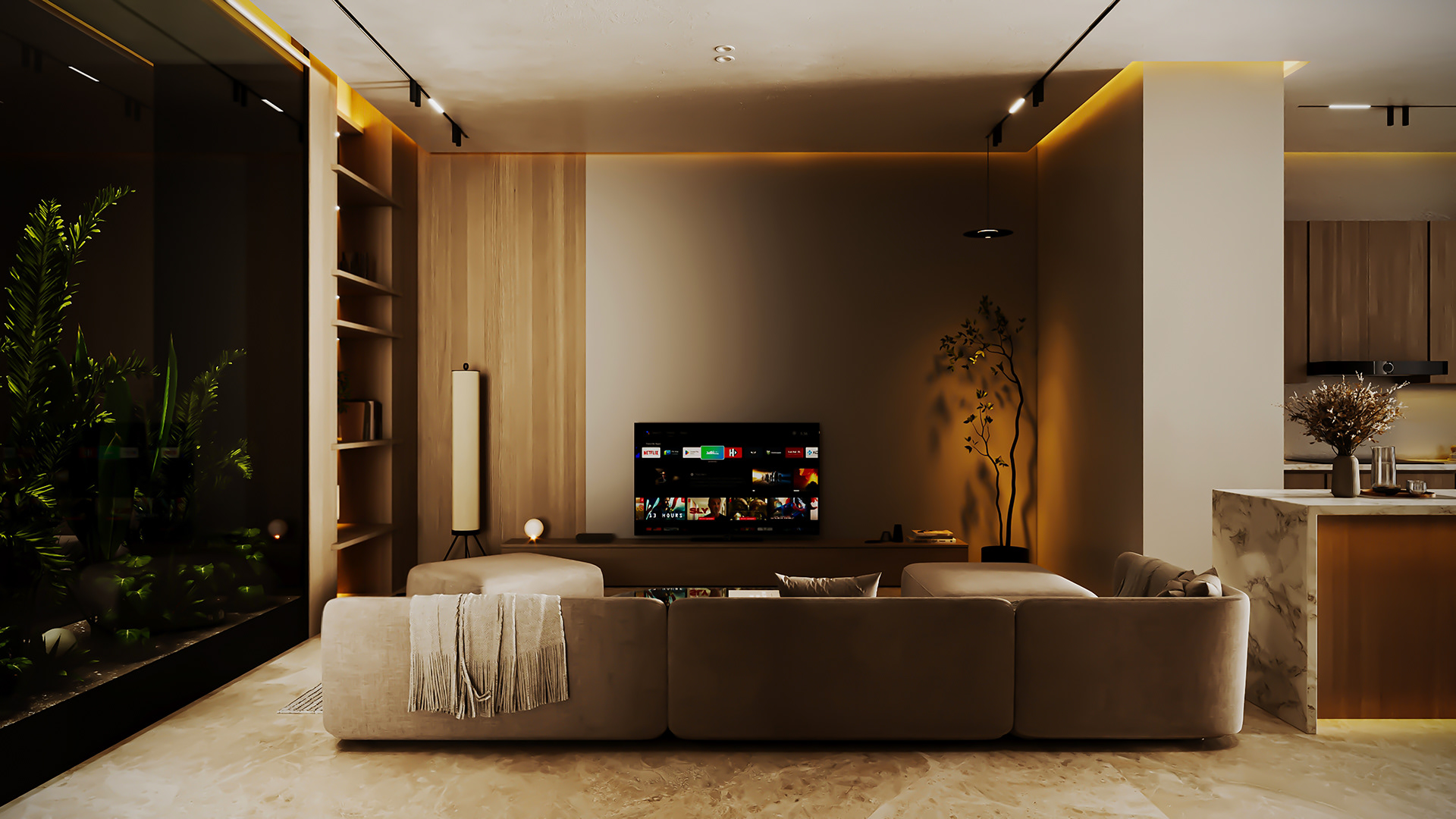 SOLTAN VILLA · 01 BASEMENT室内设计-12