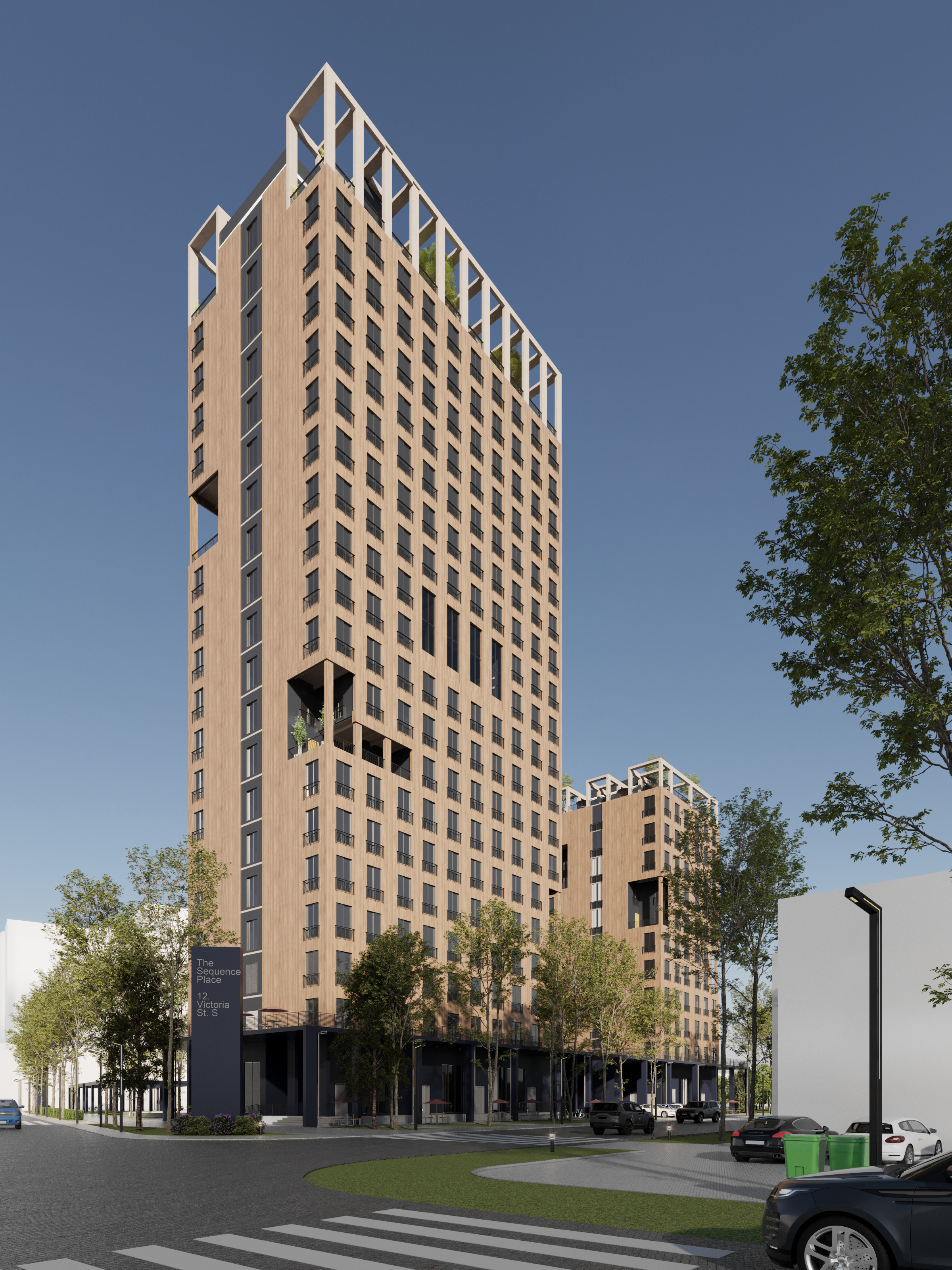 The Sequence Place - Mass Timber Residence Kitchener.-61