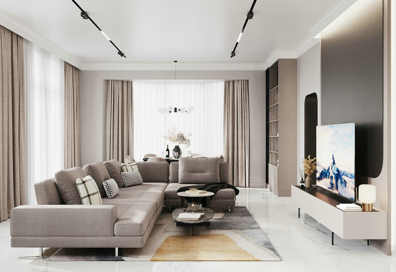 浅色系轻盈优雅的住宅-7