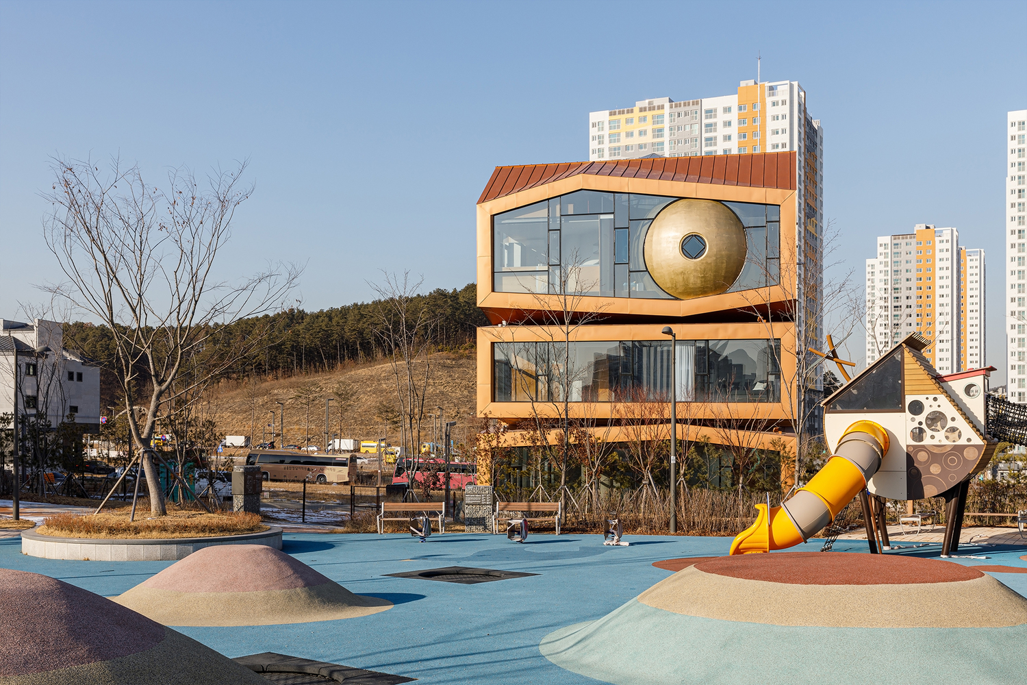 韩国火星多功能建筑丨韩国华城市丨Moon Hoon-47