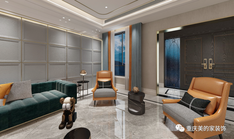 珠江城爱丽舍 300㎡法式轻奢雅居,演绎精致华丽生活-30