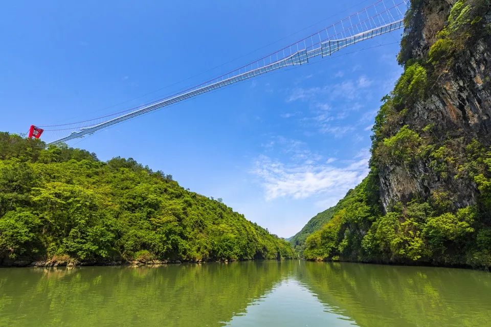 连州市湟川三峡旅游度假区景观步行玻璃桥工程丨中国清远-52