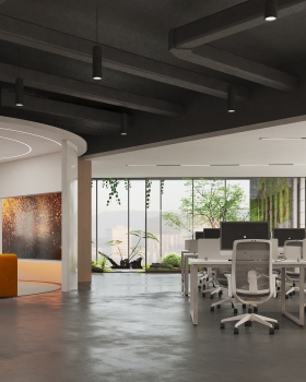 一套办公室设计图