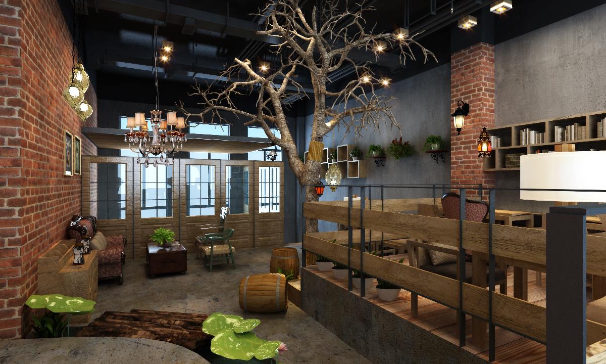 咖啡厅设计——“润咖啡”吉林店-8