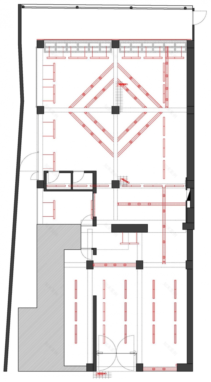 安福路 in the PARK 空间改造 | 简约工期下的多品牌集成店设计-66