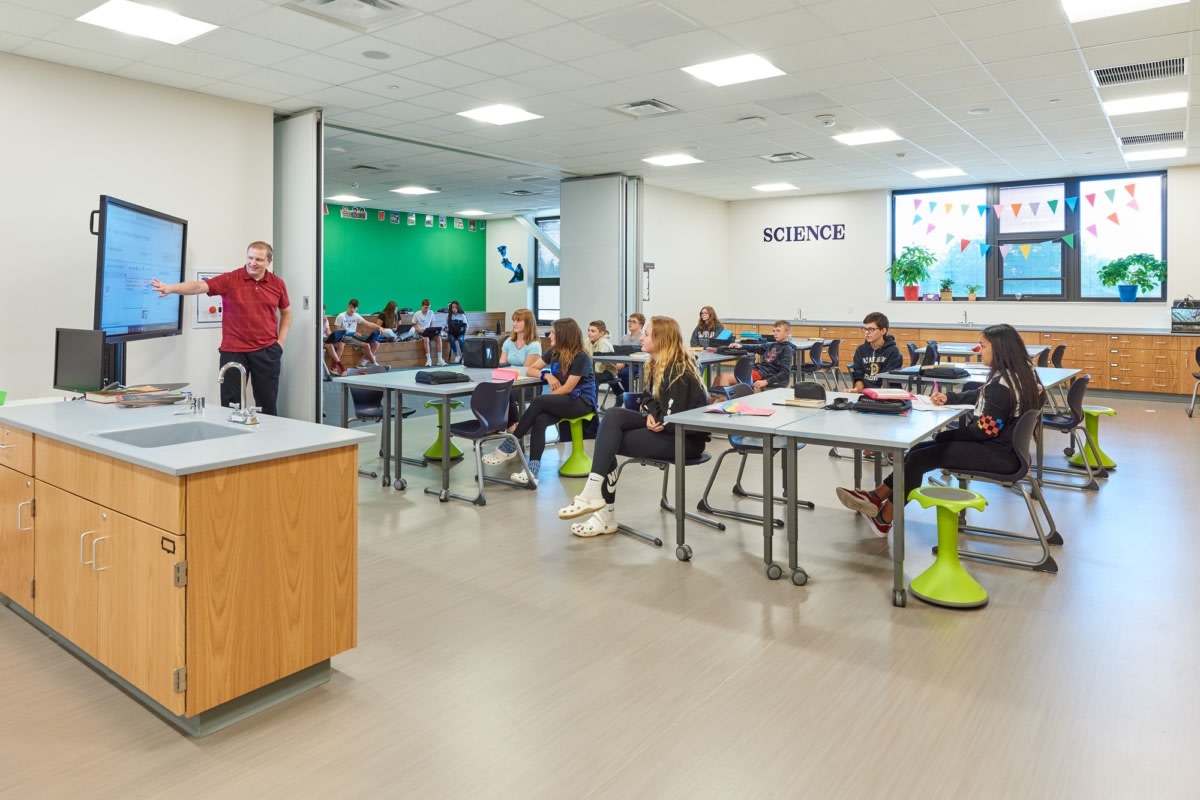 Tallmadge 中学 · 协作与创新的学习空间丨美国俄亥俄丨SōL Harris,Day Architecture-23