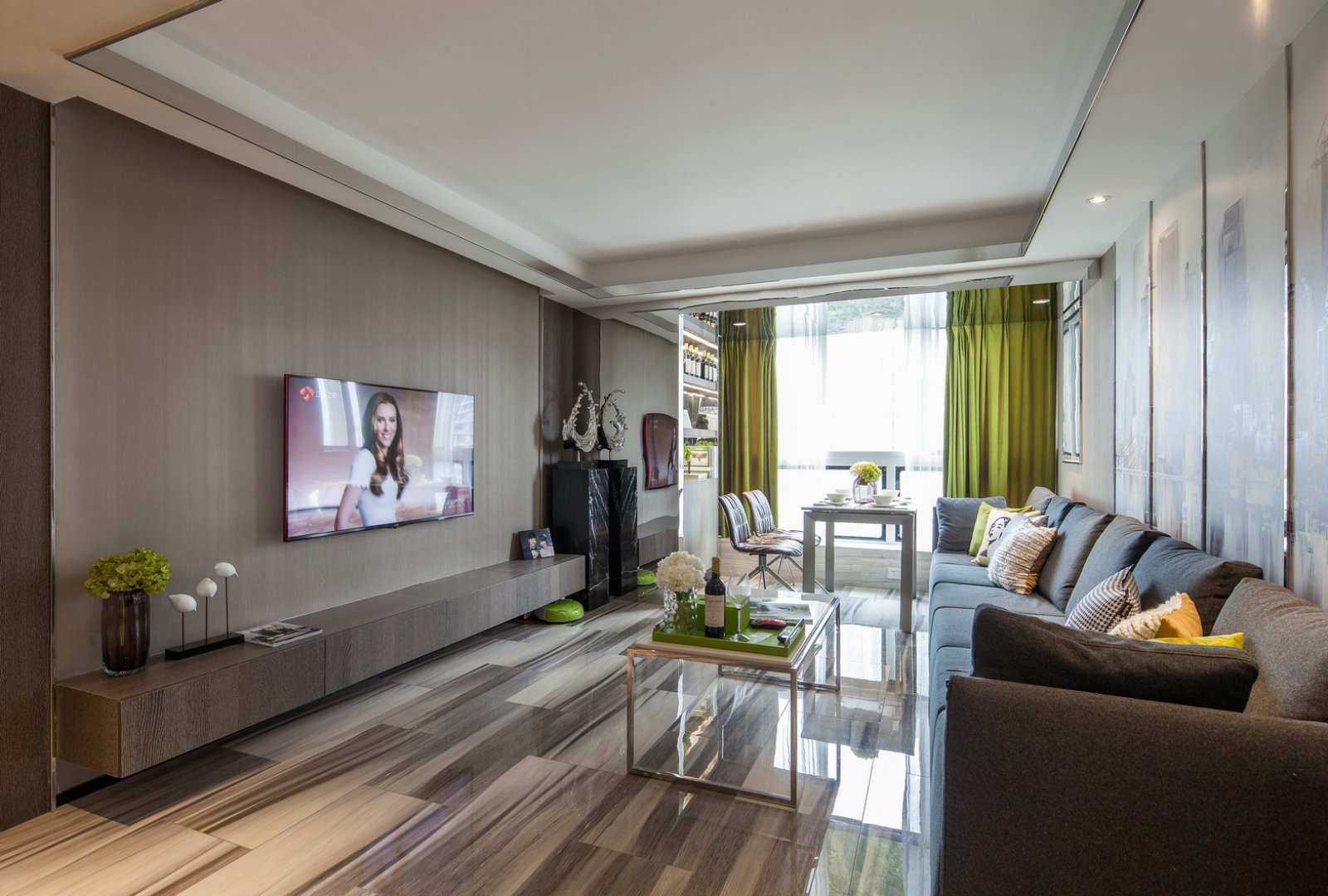 幻城——现代风复式住宅设计-1