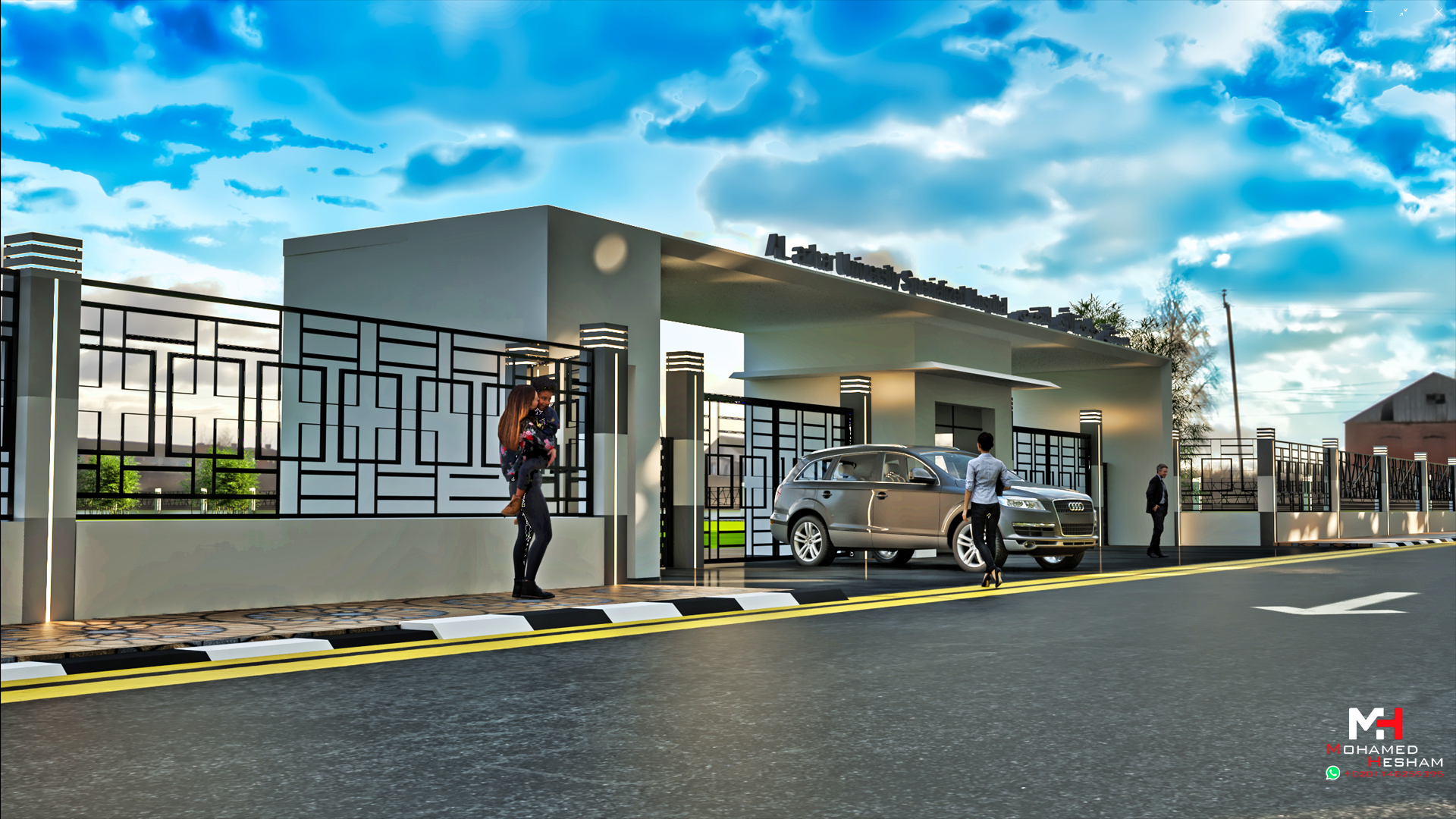 Hospital gate design-2