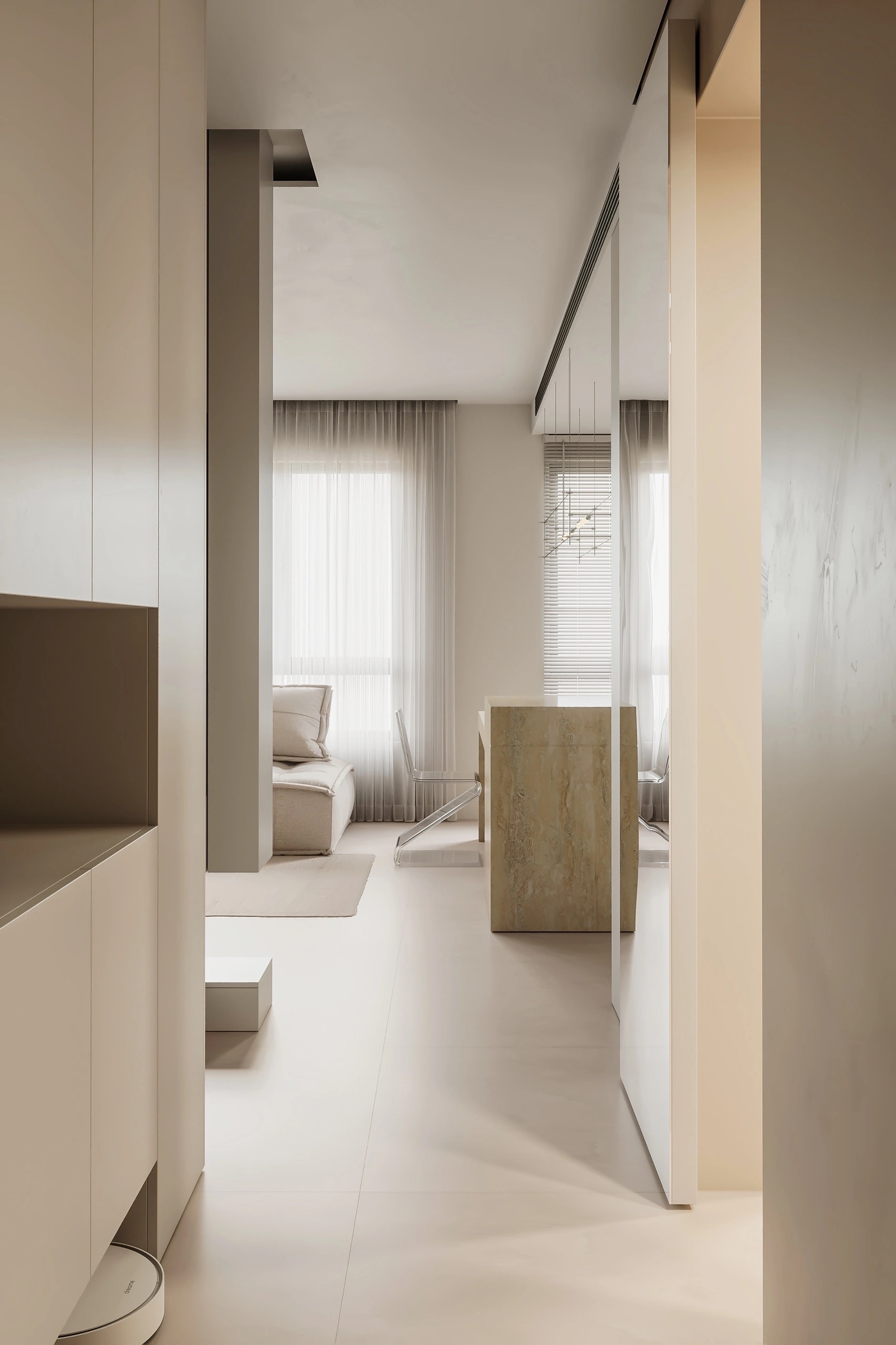 现代客厅效果图表现-2