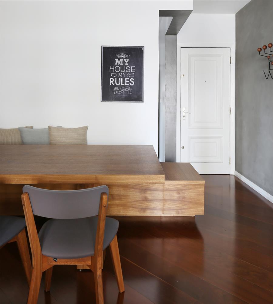 巴西 Vila Mariana 2 公寓现代简约设计-1